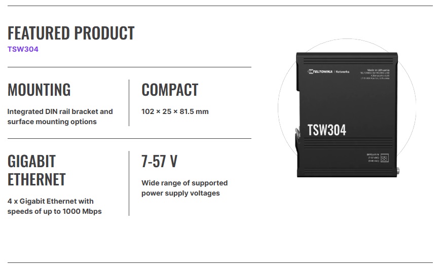 Teltonika TSW304-11