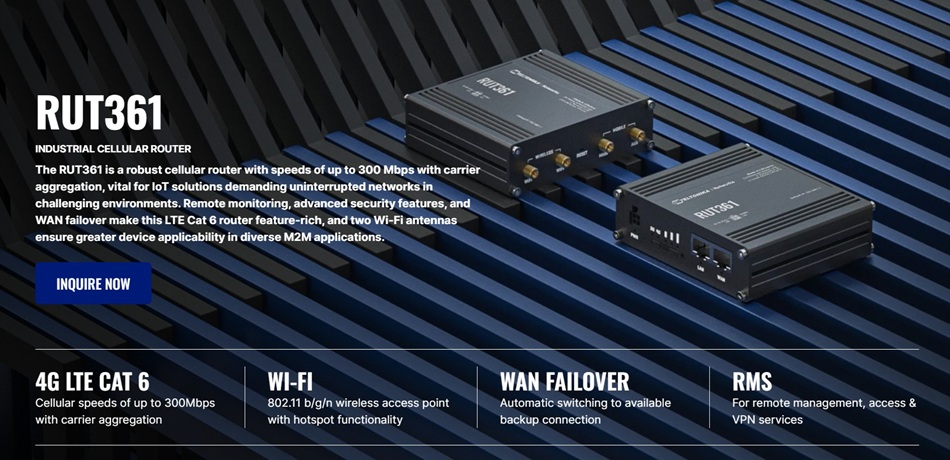 Router 3G 4G công nghiệp Teltonika RUT361 (1)