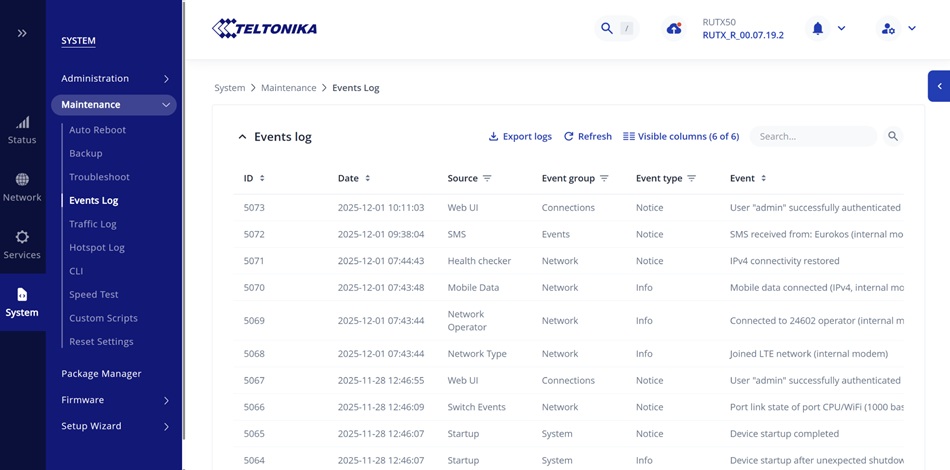 RutOS 7.19 – Cập nhật firmware với nhiều cải tiến thiết thực (5)